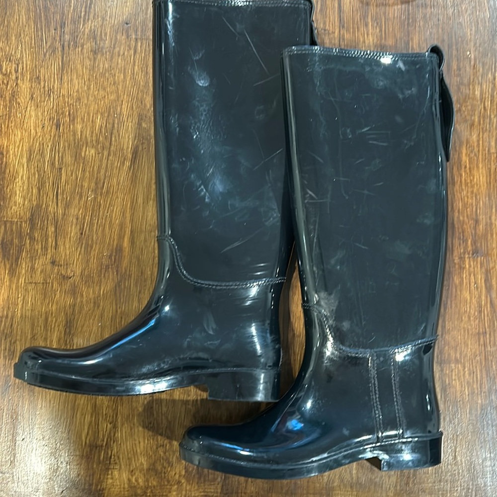 NWOT Coach Rain Boots